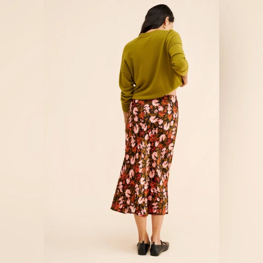 Anthropologie floral midi